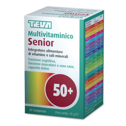 MULTIVITAMINICO SENIOR 30CPR TEV MULTIVITAMINICO SENIOR 30CPR TEV