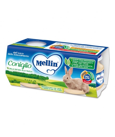 OMO MELLIN Coniglio 2x 80g