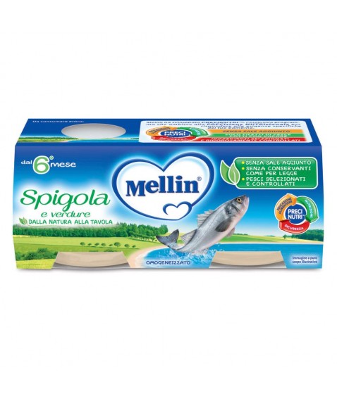 OMO MELLIN Spigola 2x80g