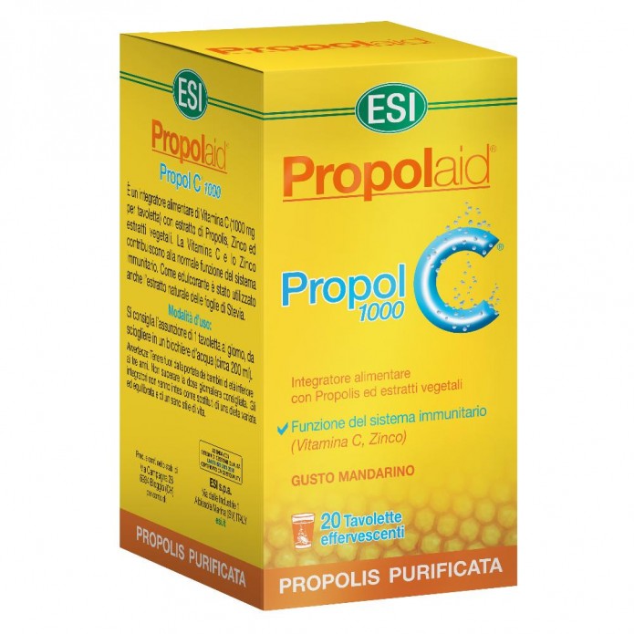 Propolaid Propol C 1000 mg 20 Compresse Effervescenti