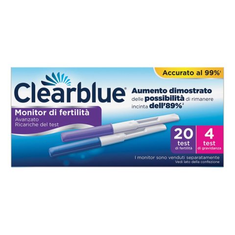 CLEARBLUE Stick Fertilita'20+4 CLEARBLUE Stick Fertilita'20+4