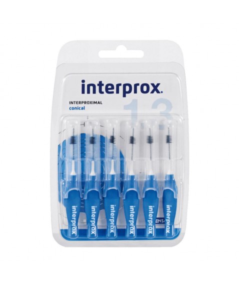 INTERPROX4G Conico Blu 6pz