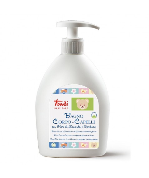 TRUDI BABY C BAGNO CORPO/CAP