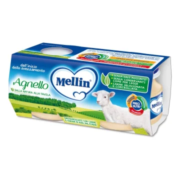 MELLIN-OMO.AGNELLO 2X80G