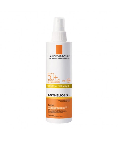Anthelios XL Spray Ultra-Leggero Spf50+ 200 ml Protezione corpo molto alta