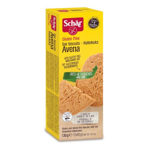 SCHAR BISCOTTI ALL'AVENA 130G SCHAR BISCOTTI ALL'AVENA 130G