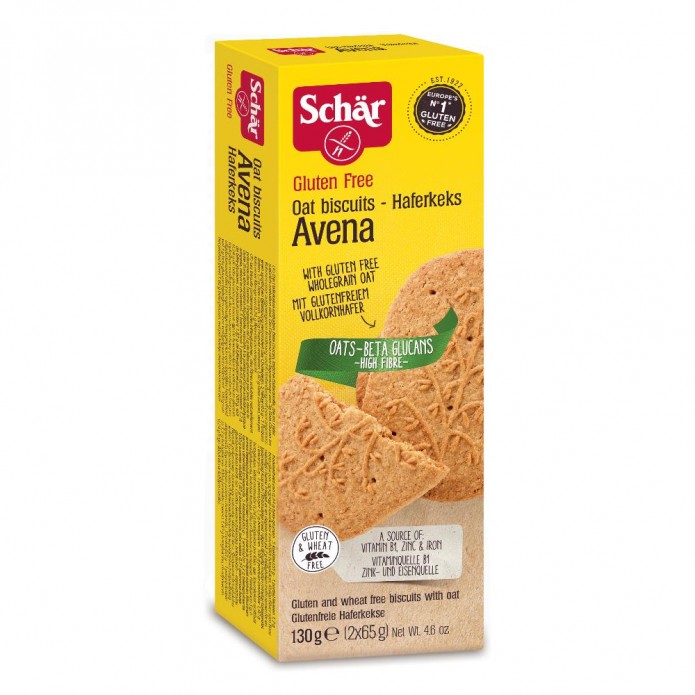 SCHAR BISCOTTI ALL'AVENA 130G