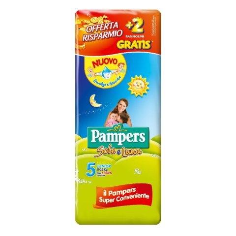PAMPERS SOLEL JUNIOR 36+2P 9417 PAMPERS SOLEL JUNIOR 36+2P 9417