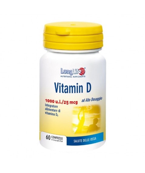 LONGLIFE VITAMIN D1000 60CPR