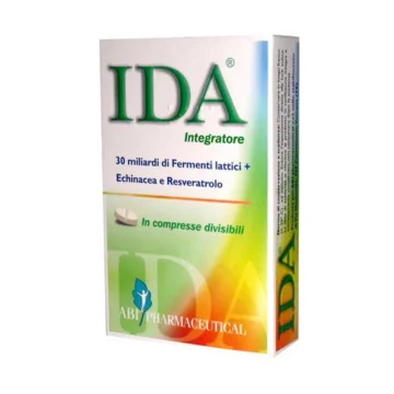 Ida Integratore di Fermenti Lattici con Immunostimolanti 12 Compresse Divisibili Idrosolubili