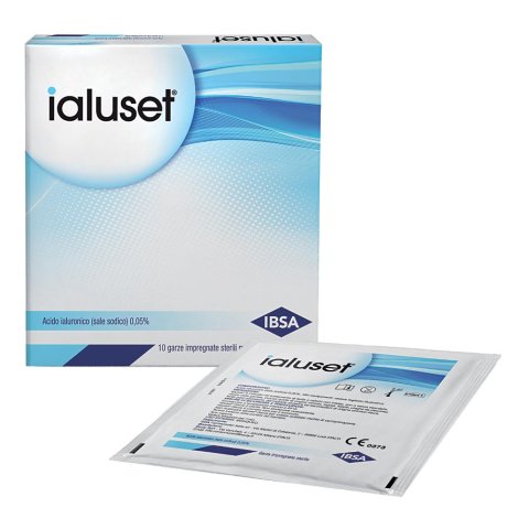 IALUSET GARZE 10CMX10CM 10PZ IALUSET GARZE 10CMX10CM 10PZ