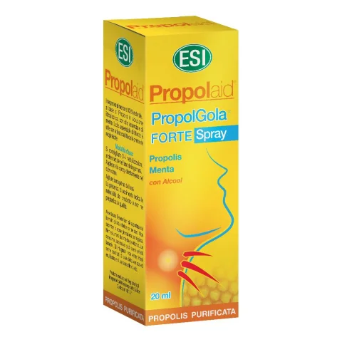 Esi Propolaid PropolGola Forte Spray 20 ml - Integratore Benessere Gola Menta Esi Propolaid PropolGola Forte Spray 20 ml - Integratore Benessere Gola Menta