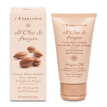 L'Erbolario Crema Mani Anti et&agrave; All' Olio All'Argan