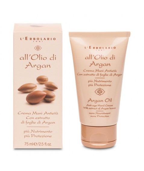 L'Erbolario Crema Mani Anti età All' Olio All'Argan