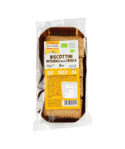 BISCOTTINI CRUSCA C/FRUTTO FDL