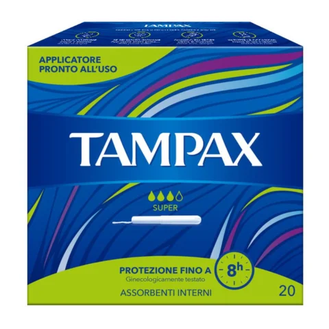 TAMPAX BLUE BOX SUPER 20PZ 8993 TAMPAX BLUE BOX SUPER 20PZ 8993