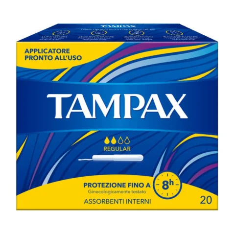 TAMPAX BLUE BOX REGUL 20PZ 8990 TAMPAX BLUE BOX REGUL 20PZ 8990
