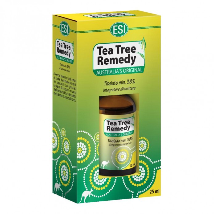  Esi Tea Tree Remedy Oil 25 ml - Olio essenziale puro antisettico e antimicrobico