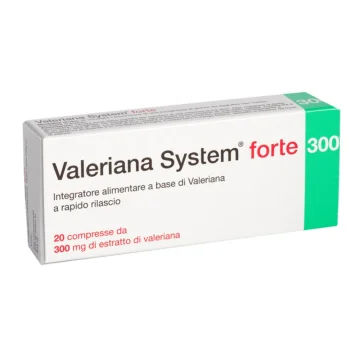 VALERIANA 'SYSTEM FORTE 20CPR VALERIANA 'SYSTEM FORTE 20CPR