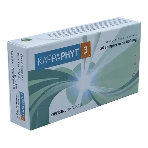 KAPPAPHYT 3 30 Cpr 600mg KAPPAPHYT 3 30 Cpr 600mg