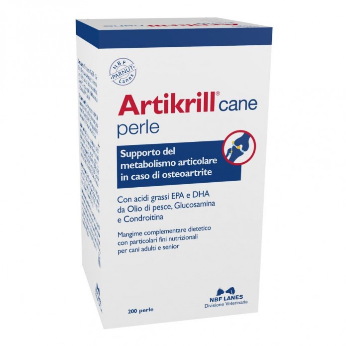 Artikrill Cane 200 Perle - Supporto al metabolismo articolare in caso di osteoartrite