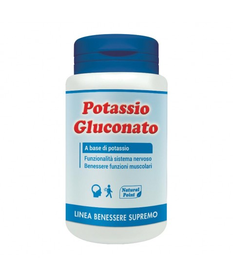 POTASSIO GLUCON 90CPR NAT/POINT