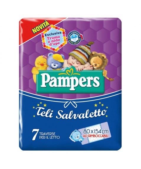 TRAVERSA SALVA LETTO PAMPERS7P