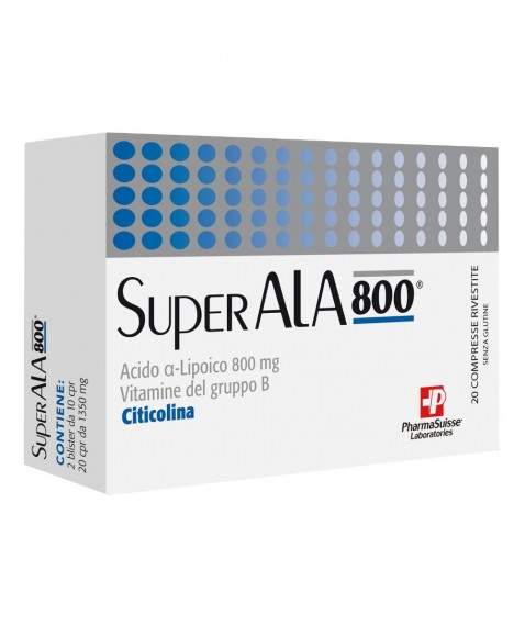 SuperALA 800 20 Compresse - Integratore alimentare per i tessuti nervosi 