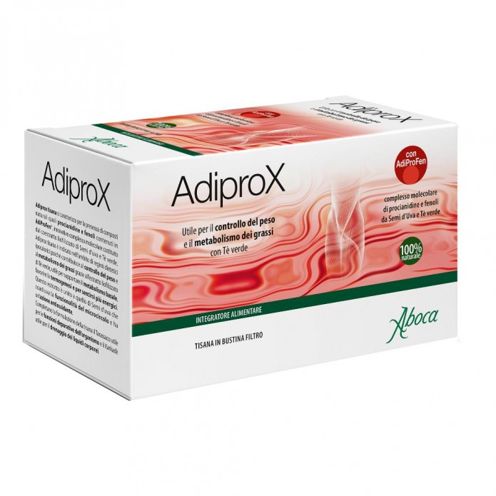AdiproX Fitomagra tisana 20 bustine - Integratore per il controllo del peso corporeo