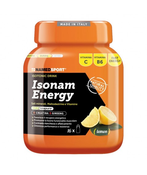 ISONAM Energy Lemon 480g