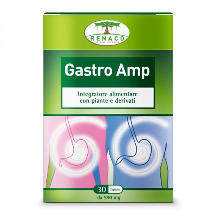 Gastro Amp 30 Capsule - Per Migliorare La Funzionalità Digestiva
