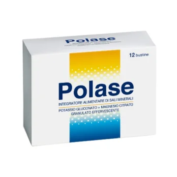 Polase 12 Buste Effervescenti Gusto Arancia - Integratore alimentare di sali minerali