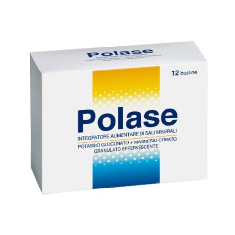 Polase 12 Buste Effervescenti Gusto Arancia - Integratore alimentare di sali minerali Polase 12 Buste Effervescenti Gusto Arancia - Integratore alimentare di sali minerali