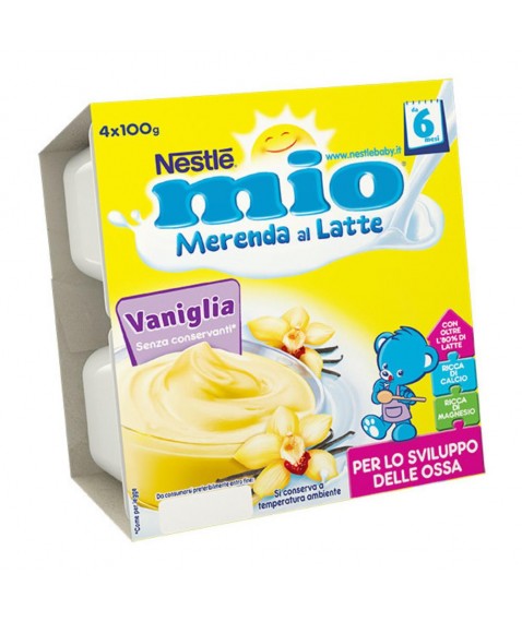 MIO Mer.Lattea Vaniglia 4x100g