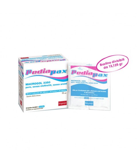 Pediapax polvere 20 buste Trattamento per stitichezza in età pediatrica