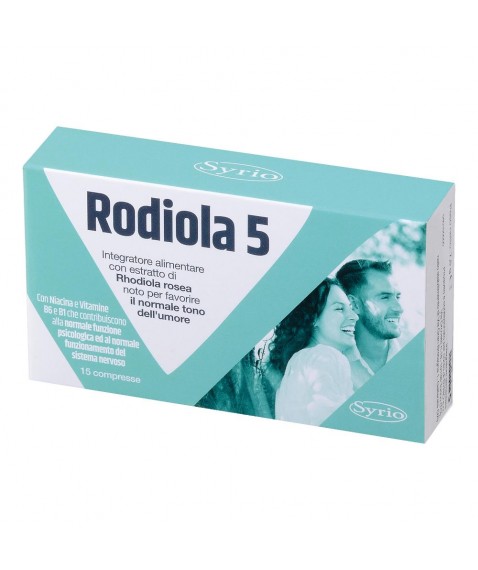 RODIOLA 5 15 Cpr         SYRIO