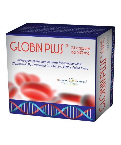 GLOBIN Plus 24 Cps 500mg