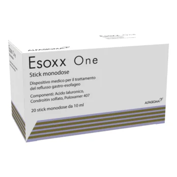 Esoxx One 20 Stick da 10 Ml - Dispositivo Medico Che Aiuta a Combattere i Sintomi da Reflusso Gastro-Esofageo
