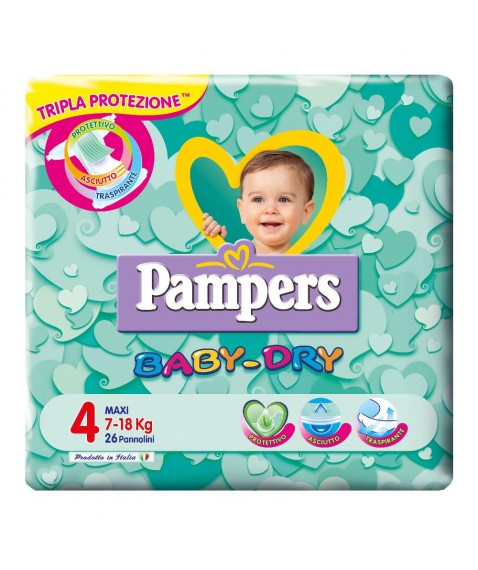 PAMPERS BD MAXI PB 26P 7/18 0050