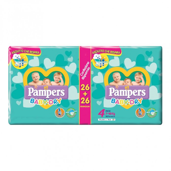 PAMPERS BD MAXI PD 52PZ 5797