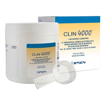 CLIN 4000 Flacone 200 gr - Lassativo in polvere