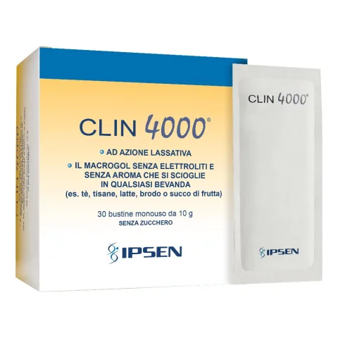 Clin 4000 30 Bustine da 10 Gr - Lassativo in polvere