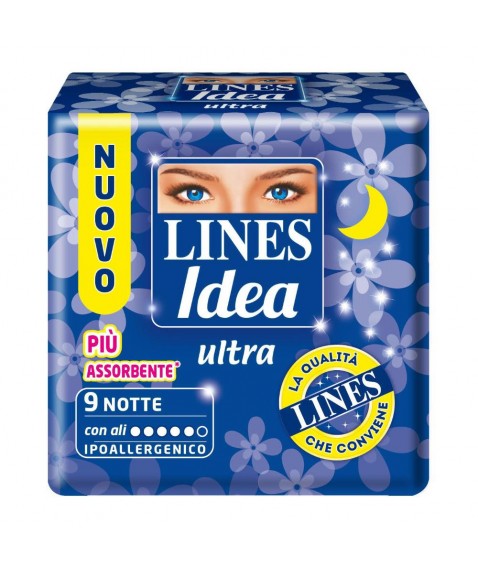 LINES IDEA ULTRA NOTTE ALI X 9