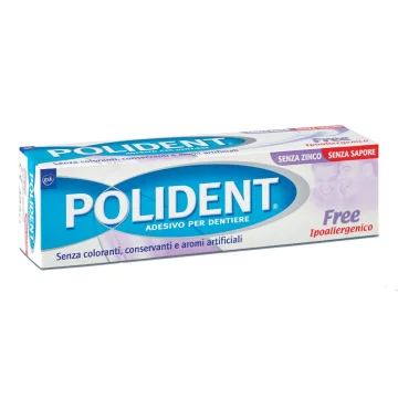 Polident Gusto Neutro Adesivo per Protesi Dentali 40 g