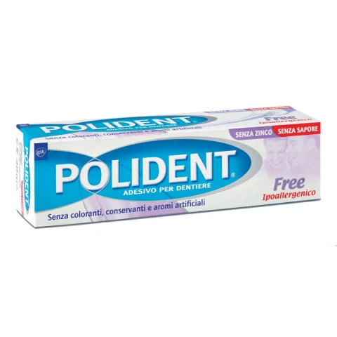 Polident Gusto Neutro Adesivo per Protesi Dentali 40 g