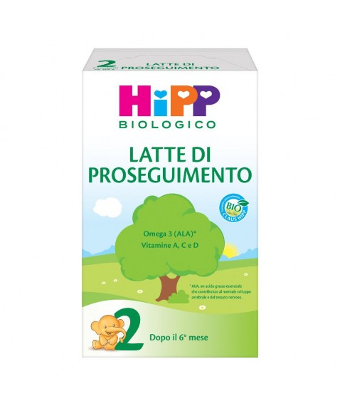 HIPP 2 Bio Latte Polv.600g