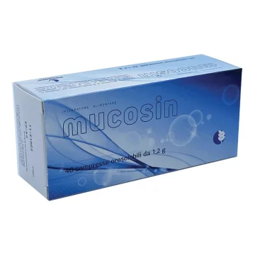 MUCOSIN 40 Cpr 1200mg MUCOSIN 40 Cpr 1200mg