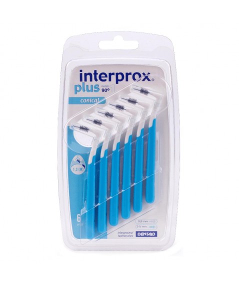 INTERPROX Plus Conico Blu 6pz