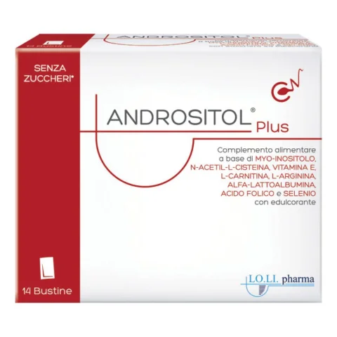 Andrositol Plus 14 Bustine - Integratore per la spermatogenesi e lo stress ossidativo