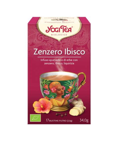 YOGI TEA ZENZERO IBISCO BIO 34